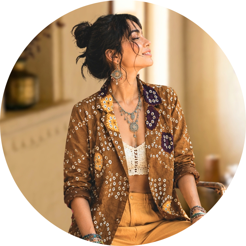 Bandhani Jackets