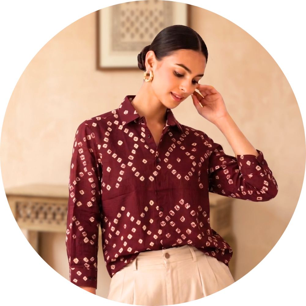 Bandhani Shirt